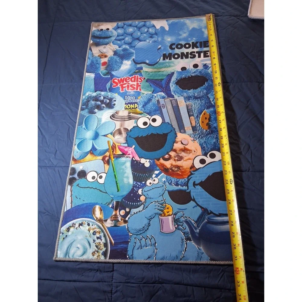 Cookie Monster‎ Custom Collector's Rug-22